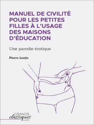 cover image of Manuel de civilité pour les petites filles à l'usage des maisons d'éducation